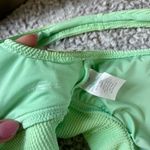 Aerie Women's Light Green Bikini Top Photo 2