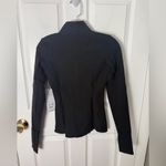 Alo Yoga Alo Alosoft 1/2 Zip Rapid Pullover in Black XXS Photo 3