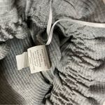 SheIn Light Gray Ribbed High Waisted Paper-Bag Short Shorts Size S EUC Photo 15