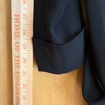 Beulah  One Button Asymmetrical‎ Light Jacket Black Small Photo 6