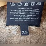 Aran Woollen Mills Super Soft Merino Oatmeal Cardigan XS Tan Photo 7