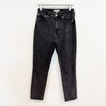 Madewell ‎ Denim Curvy Perfect Vintage Mom Jeans in Lunar Wash 90s Black Size 26 Photo 2