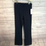 Athleta NWT  Greenwich Flare pull on Navy Pant Photo 4