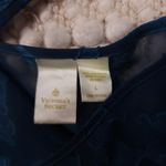 Victoria's Secret Vintage 1980's Nightgown & Robe Teal Sz Large Photo 11