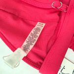 Quint Soul NWT Triangle Bikini Top/Mid Rise Lilly Bottom - Sangria - M/S Photo 12