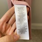 Adrianna Papell  Metallic Knit Draped Gown Rose Pink 4 Photo 8