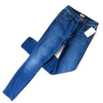 NWT Mother Super Stunner Ankle in Double Vision Heart Stretch Skinny Jeans 24 Photo 2