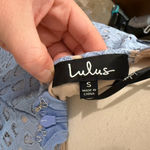 Lulus | Backless baby blue mini dress size small Photo 5