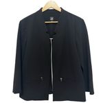 Roz & Ali Black Suit Jacket Open Size M Photo 2