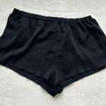 Victoria's Secret Victoria Secret Black Silk Sleep Shorts Size S Photo 0