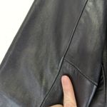 Siena Black Leather Jacket Women's Size 12 Biker Moto Photo 6