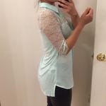 ZARA mint button up shirt. Fits s Photo 7