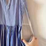 J.Crew Sleeveless Tiered Popover Dress in Mixed Stripe Size XS NWOT Photo 9