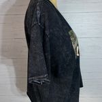 Friends TV show black acid wash crop top size L Photo 4