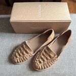 NIB ✨ Nisolo Leather Huarache Sandal, almond tan, size 7 Brown Photo 0