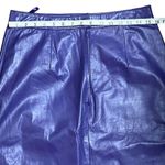 Vintage Like New Cheyenne Grape Purple 100% Leather Pencil Skirt size 13/14 Purple Photo 9