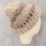 Brown Cable Knit Y2K Vintage Hippy Unisex Cottage Boho Bucket Beanie Cap Hat Photo 0