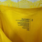 Old Navy Women’s Small Yellow Lace Tank Top Y2K 2000s Style Photo 1