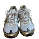 ASICS Gel Harumi White Gold Bling Athletic Shoes Photo 1