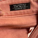 Sanctuary NWT Pink Non- Conformist Wide Leg Crop Standard Rise Jeans Size 28 Photo 1