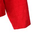 Castleberry London New York Vintage Crop TomatoRed Crop Jacket Gold Tie Grommet Red Size 10 Photo 3