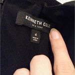 Kenneth Cole  New York Black Crepe Sheath Dress Photo 4