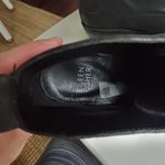 Eileen Fisher  leather short black boots size 5.5 women's with 1 inch chu… Photo 2