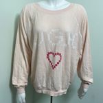 Wildfox Valentine’s Ugh Kim’s Sweater Chapstick Size Small Photo 4