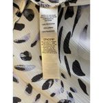 Chico's  0 Button Down Tunic Women S Hi Low Flutter Hem Long Sleeve Crinkle NWT Photo 8