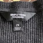 Simply Vera  by Vera Wang Lace front Sweater. Sz: 2X Photo 7