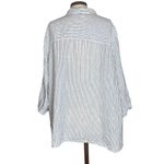 Artisan NY  linen stripe lagenlook blouse Photo 1