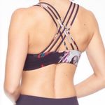 Athleta  Hyper Focused Sports Bra Strappy Floral M Photo 1