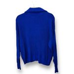 Liz Claiborne NWT  Women's 2XL Blue‎ Half-Zip Pullover Sweater Long Sleeve Photo 2