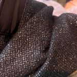 Tuckernuck NWT  metallic tweed jasper cropped button down size L Photo 10