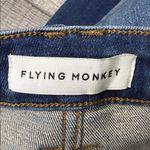 Vervet Flying Monkey Dark Blue Distressed Skinny Jeans Photo 9