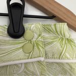 Patagonia Printed Snap Waist Wrap Skirt Mini Athletic Floral Green White Active Photo 3