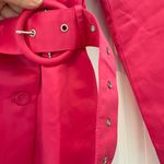Charlie Holiday Pink Satin Blazer Photo 3