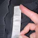 Aerie Black V Neck Oversized Sweatshirt Pullover M Medium Cotton Photo 4