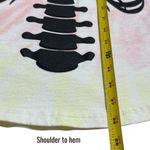 NEW Spirit Jersey Skeleton “Dead” Spellout Halloween Holiday XS Yellow Photo 9