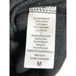 LuLaRoe Ribbed Charcoal Julia Bodycon Midi Dress M Normcore Quiet Luxury Casual Photo 5