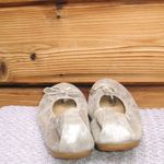 Donald J Pliner Womens 8 Ballet Flats Shoes Silver Photo 4