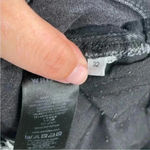 Whistles Black Dark Wash Wide‎ Leg Frayed Hem Jeans Size 32 Photo 7