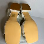 MOTF Tweed Chain Slingback Sandals white casual classic stylish fashion work Photo 8