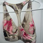 Beach Riot  Twist Sports Bra -Golden Hibiscus Photo 2