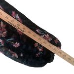 Devlin  Black Floral Alexis‎ Sheer Dress in Midnight Lotus Size Medium Photo 8