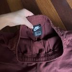 Nike Women's Athletic Shorts - Reddish Brown Photo 2