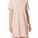 Buffalo David Bitton Women’s Pink Stripped Short Sleeve Dress Photo 0
