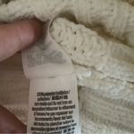 PINK - Victoria's Secret Vtg Victoria’s Secret rib sweater pullover white rose gold logo mock neck Sz XS Photo 3