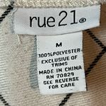 Rue 21 Black and White Checkered Skirt Photo 3