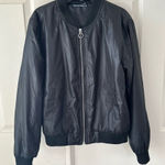 Brandy Melville  black Bomber jacket Photo 0